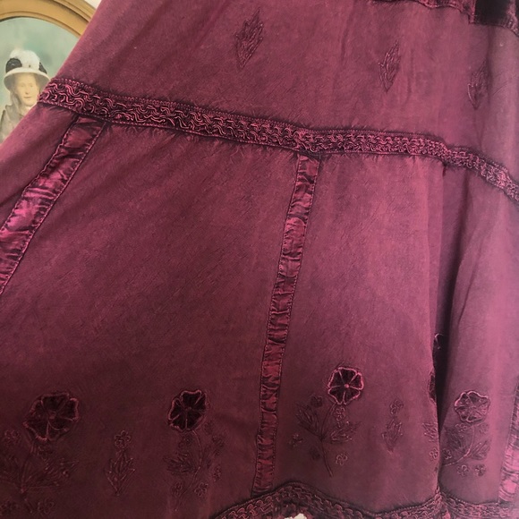 Velvet Gypsy Skirt - Picture 5 of 7